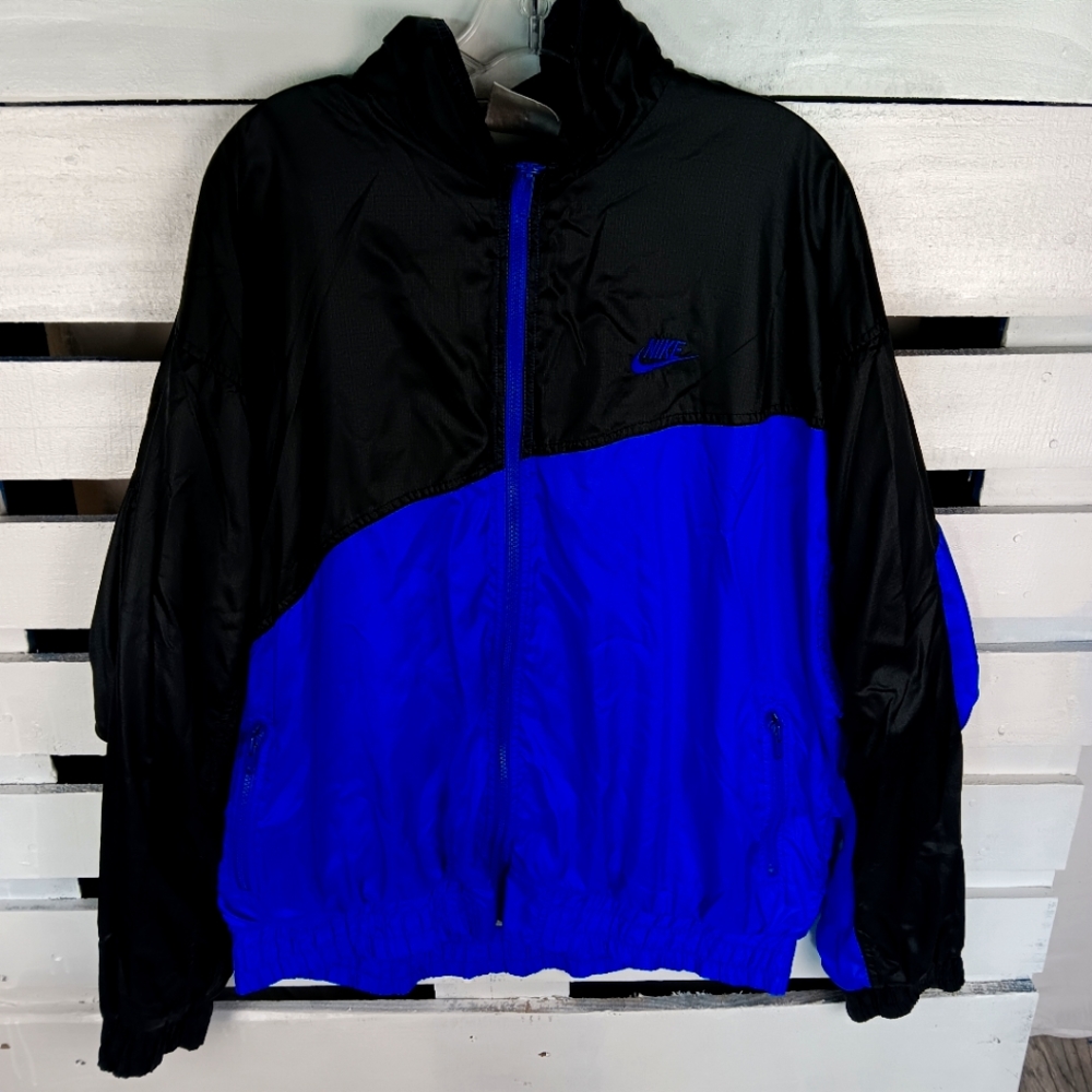 NIKE VTG 87 red swoosh mens jacket size XL